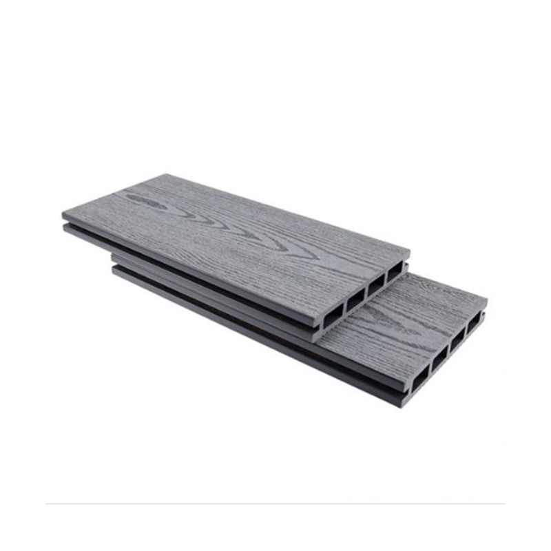SRL-DEK 146*23mm faszemcsés bevonatú szürke üreges kompozit deszkák